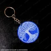 Tree of Life Wooden Keychain