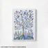 Life Beneath the Canopy original handmade Gond art painting featuring birds resting within a flourishing tree.