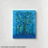 Echoes of the Deep original handmade Gond art painting featuring fish and flourishing tree forms.