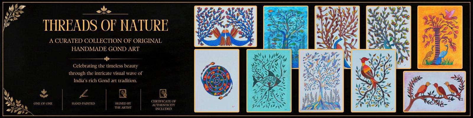 Gond Art Banner